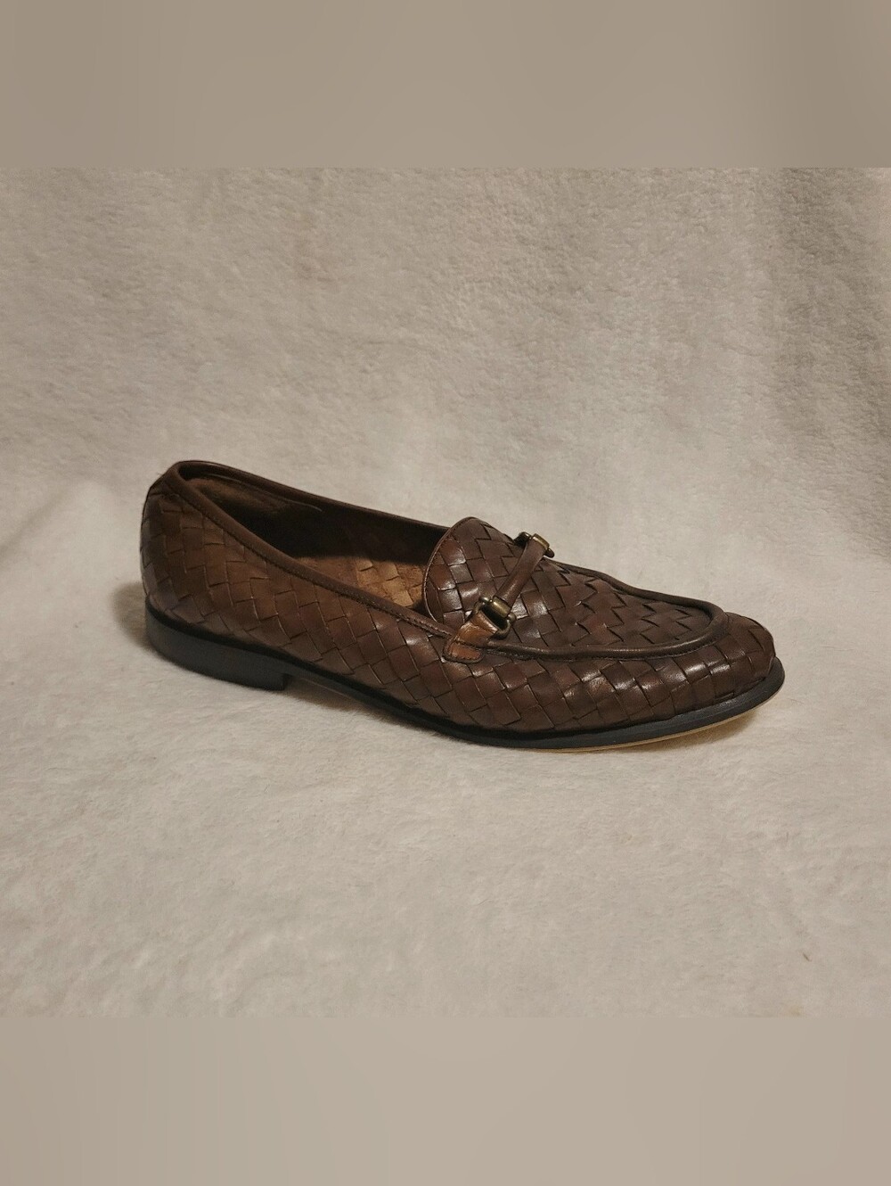 GH Bass & Co. Leola Woven Horsebit Loafers Size 8.5M